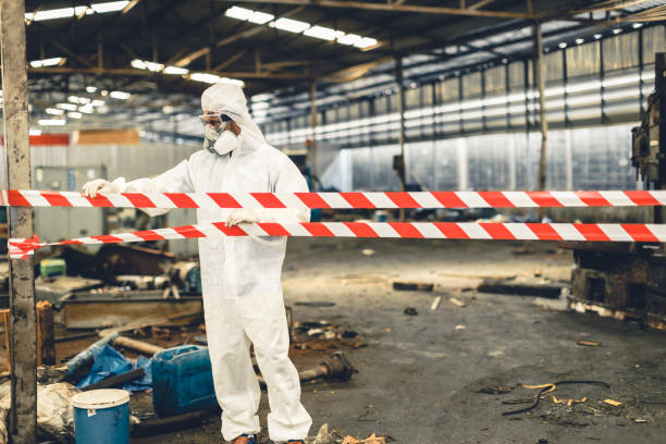 Professional Drug Lab Cleanup technician working in Richmond, IN